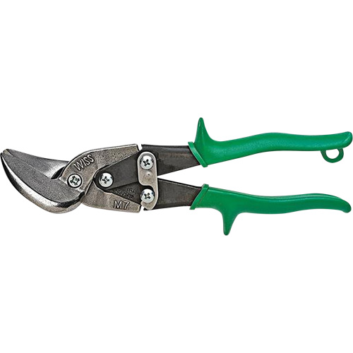 Metalmaster&reg; Offset Snips, 1-1/4" Cut Length, Straight/Right Cut GTA Hardware Inc