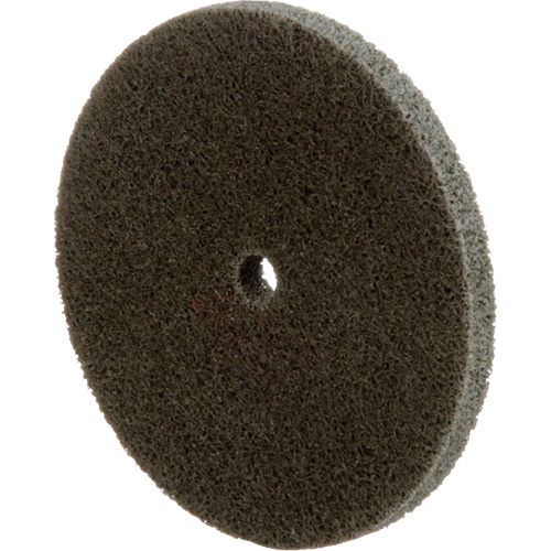 Standard Abrasives Unitized Wheel, 3" x 1/4", 1/4" Arbor, Fine Grit, Aluminum Oxide GTA Hardware Inc