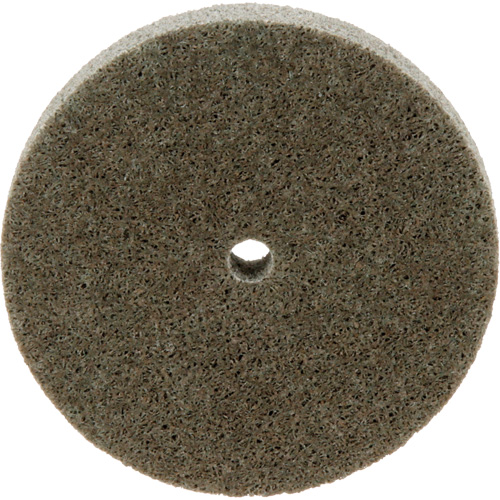 Standard Abrasives Unitized Wheel, 3" x 1/2", 1/4" Arbor, Medium Grit, Aluminum Oxide GTA Hardware Inc