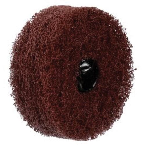 Standard Abrasives Buff & Blend Wheel, 3" Dia. x 3" W, 1/4" Arbor, Aluminum Oxide GTA Hardware Inc