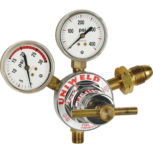 Medium-Duty Single Stage Regulator, Acetylene, CGA510 Inlet GTA Hardware Inc