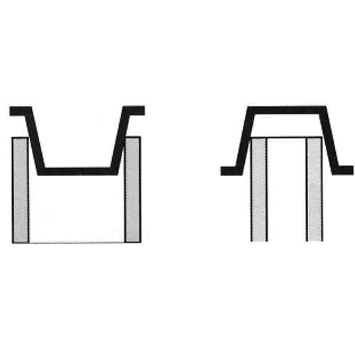 Bouchon en plastique, 1/2" dia. GTA Hardware Inc