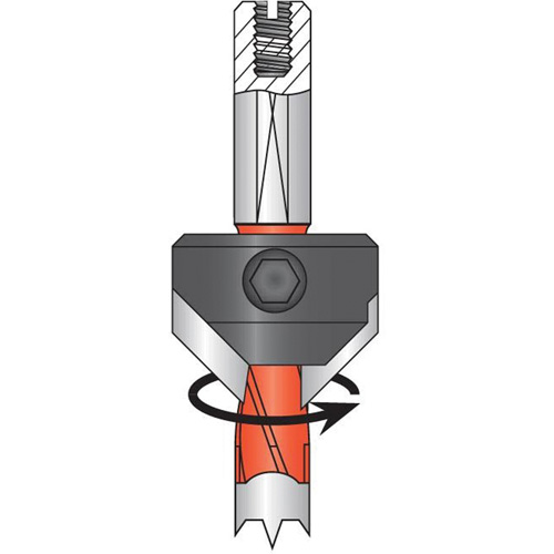 Fraises coniques, 16 mm, Carbure GTA Hardware Inc