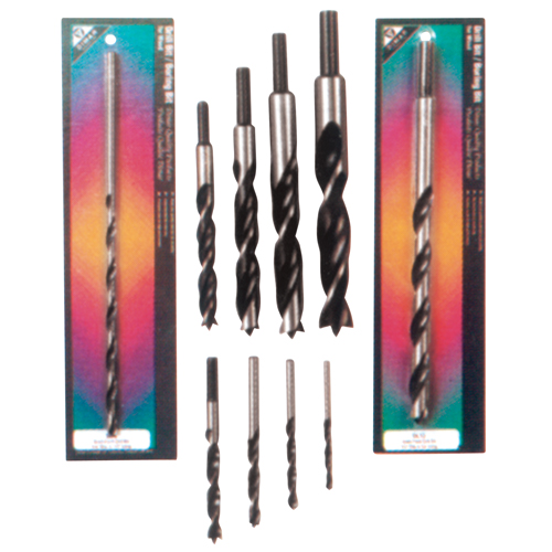 Brad Point, Wood Drills, 1", 8-5/8" Length, 1/2" Shank GTA Hardware Inc