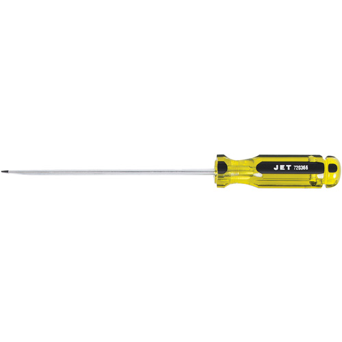 SDS-6R Slot Jumbo Handle Screwdriver, 3/16" Tip, Round, Plastic Handle GTA Hardware Inc