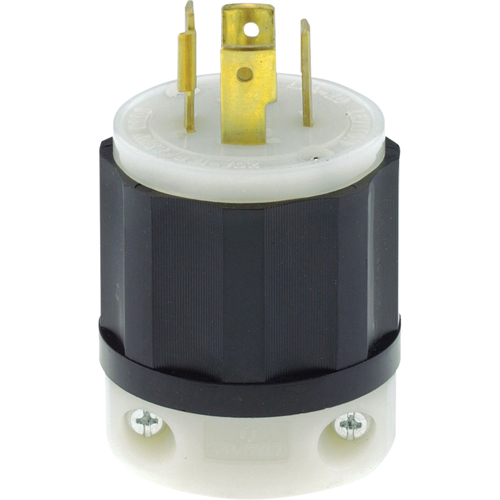 Dispositif verrouillable de qualit&eacute; industrielle, Nylon, 20 A, 125 V/250 V, L14-20P GTA Hardware Inc