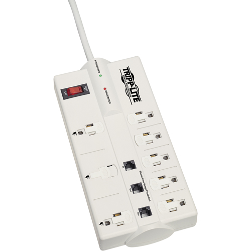 Protect-It Surge Suppressors, 8 Outlets, 2160, 1800 W, 8' Cord GTA Hardware Inc