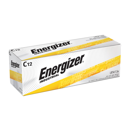 Alkaline Industrial Batteries, C, 1.5 V GTA Hardware Inc