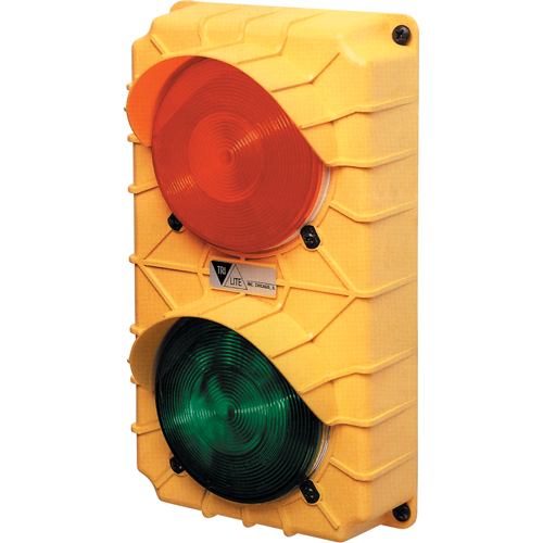 Feux Stop & Go DEL pour quais, Plastique, 6-3/8" la x 3-3/4" p x 11-3/8" h GTA Hardware Inc