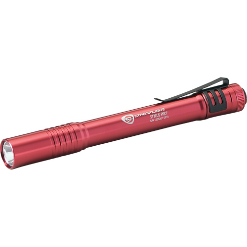 Lampe stylo Stylus Pro, DEL, 100 lumens, Corps en Aluminium, piles AAA, Compris GTA Hardware Inc