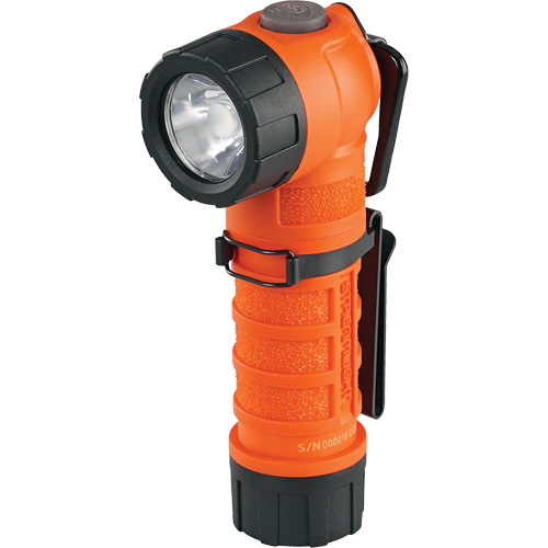 PolyTac&reg; 90 X Right Angle Flashlight, LED, CR123A Batteries, Polymer GTA Hardware Inc