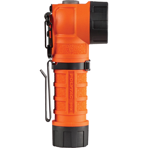 PolyTac&reg; 90 X Right Angle Flashlight, LED, CR123A Batteries, Polymer GTA Hardware Inc