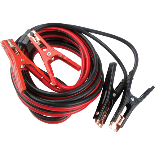 Booster Cables, 4 AWG, 400 Amps, 20' Cable GTA Hardware Inc