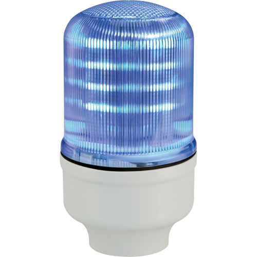 Balises modulaires multifonctionnelles &agrave; DEL Streamline, Continu/Clignotement/Rotatif, Bleu GTA Hardware Inc