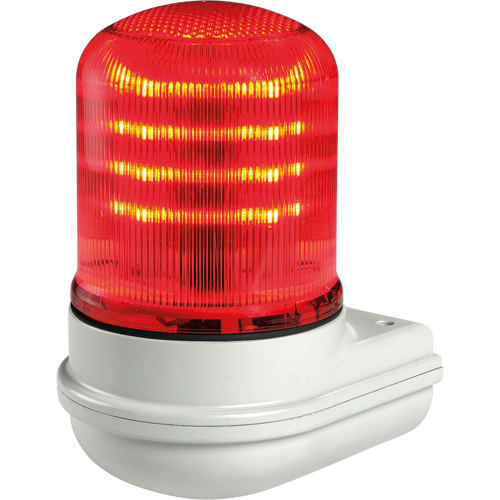 Balises modulaires multifonctionnelles &agrave; DEL Streamline, Continu/Clignotement/Rotatif, Rouge GTA Hardware Inc