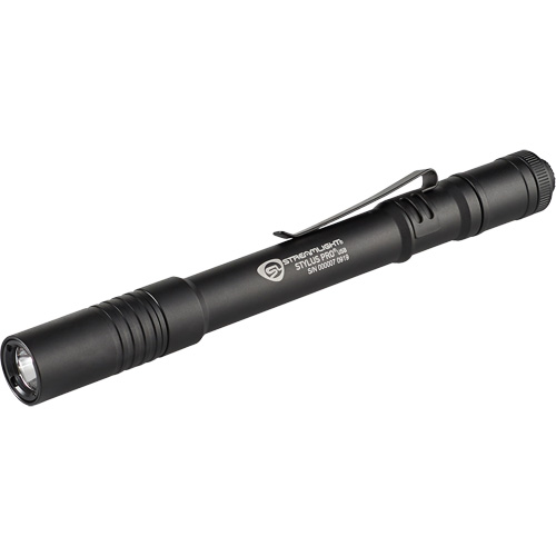 Lampe de poche stylo USB Stylus Pro, DEL, 350 lumens, Corps en Aluminium, piles Rechargeable, Compris GTA Hardware Inc