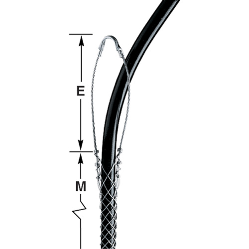 Tire-c&acirc;ble porteur &agrave; œillet simple GTA Hardware Inc