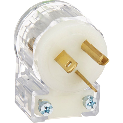 Prise de rallonge &agrave; angle de qualit&eacute; hospitali&egrave;re, Nylon, 20 A, 250 V GTA Hardware Inc