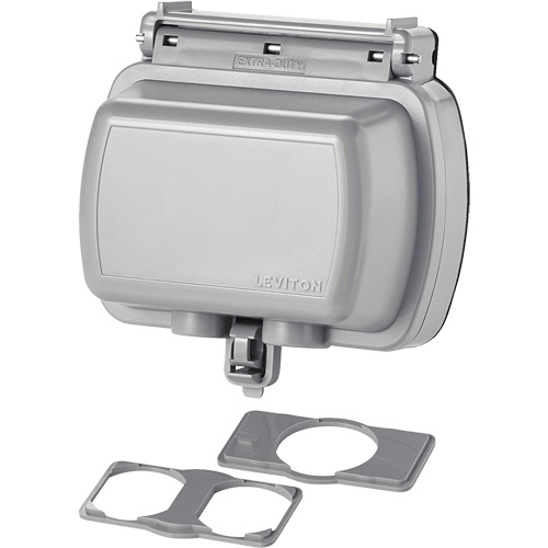 Extra-Duty GFCI & Decora&reg; Wallplate Cover GTA Hardware Inc