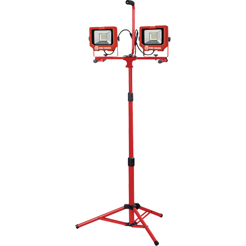 Baladeuses jumel&eacute;es avec tr&eacute;pied, DEL, 40 W, 6000 lumens, Boîtier en Aluminium GTA Hardware Inc