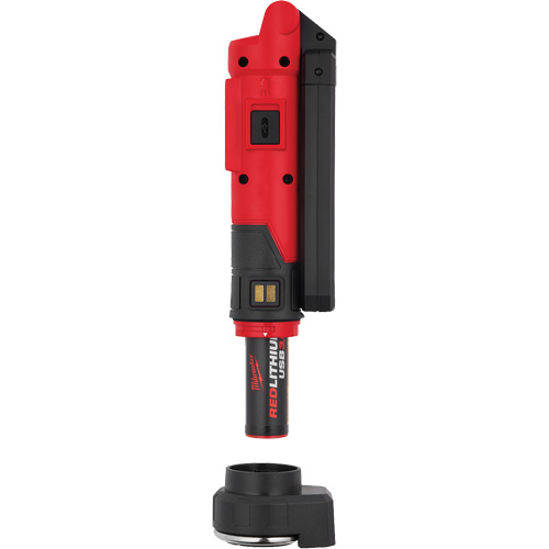 Cl&eacute; USB Redlithium avec aimant et socle de charge, Crochet/Magn&eacute;tique, Rechargeable, 550 lumens GTA Hardware Inc