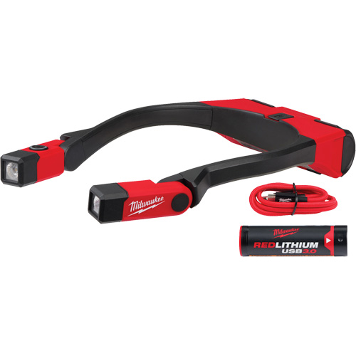 Redlithium USB 400L Work Light, Neck Light, Rechargeable, 400 Lumens GTA Hardware Inc