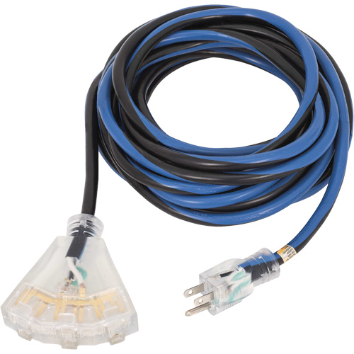 JLEC-1450 Contractor Grade Extension Cord, Indoor/Outdoor, SJTOW, 14 AWG, 15 A, 50' GTA Hardware Inc