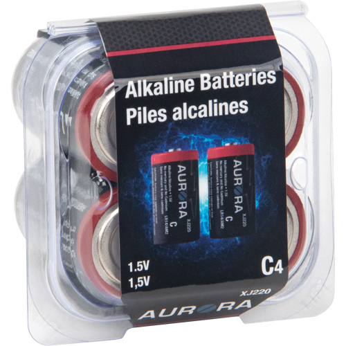 Industrial Alkaline Batteries, C, 1.5 V GTA Hardware Inc