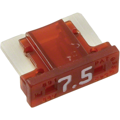Fusible &agrave; lames pour automobiles LP de la s&eacute;rie MINI, Cartouche, 7,5 A, 58 V GTA Hardware Inc