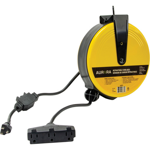 Extension Reel, 25', SJT, 14/3 Gauge, 13 A GTA Hardware Inc