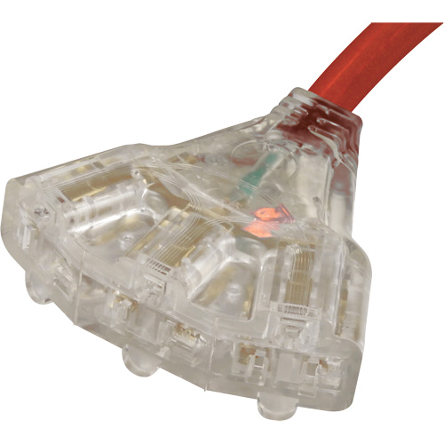 Generator Extension Cord with Tritap, STW, 10 AWG, 3 Outlet(s), 25' GTA Hardware Inc