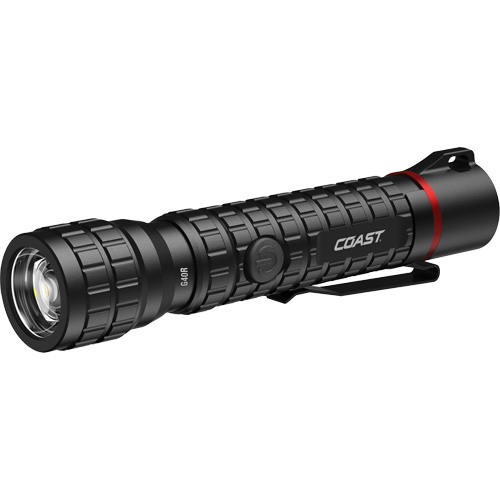 Lampe de poche &eacute;tanche G40R avec mise au point par rotation, DEL, 650 lumens, Piles Rechargeable GTA Hardware Inc