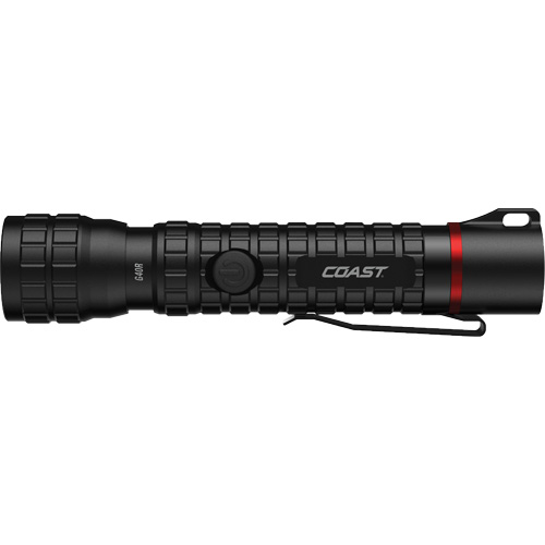 Lampe de poche &eacute;tanche G40R avec mise au point par rotation, DEL, 650 lumens, Piles Rechargeable GTA Hardware Inc