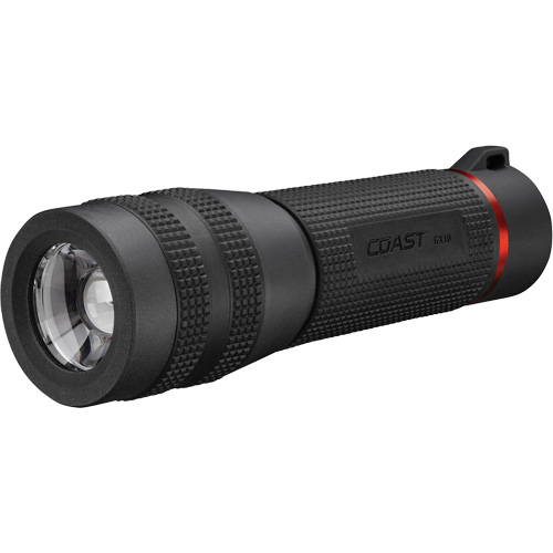 Lampe de poche &eacute;tanche GX10 avec mise au point par rotation, DEL, 360 lumens, Piles AAA GTA Hardware Inc