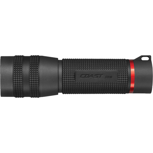 Lampe de poche &eacute;tanche GX10 avec mise au point par rotation, DEL, 360 lumens, Piles AAA GTA Hardware Inc