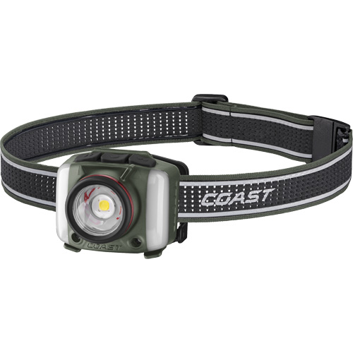 FL97R Tri-Colour Headlamp with Twist Focus & Voice Activation, LED, 830 Lumens, 2 Hrs. Run Time, Rechargeable Batteries GTA Hardware Inc