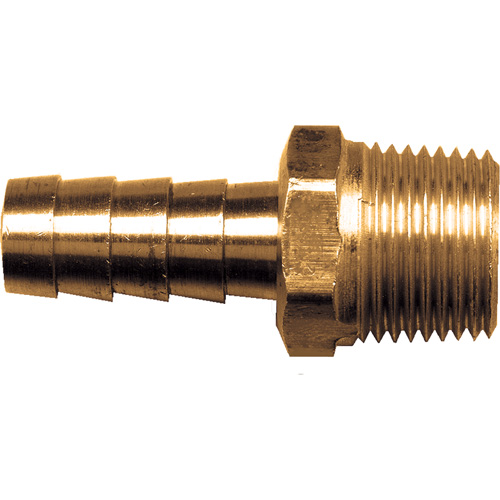 Raccord de tuyau basse pression, Laiton, 1/2" x 1/4" GTA Hardware Inc