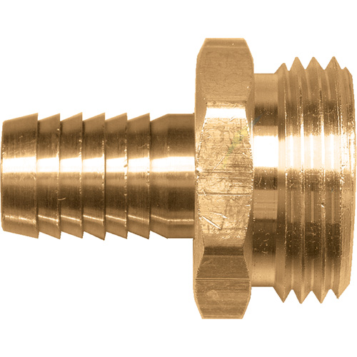 Male Hose Connector, Brass GTA Hardware Inc