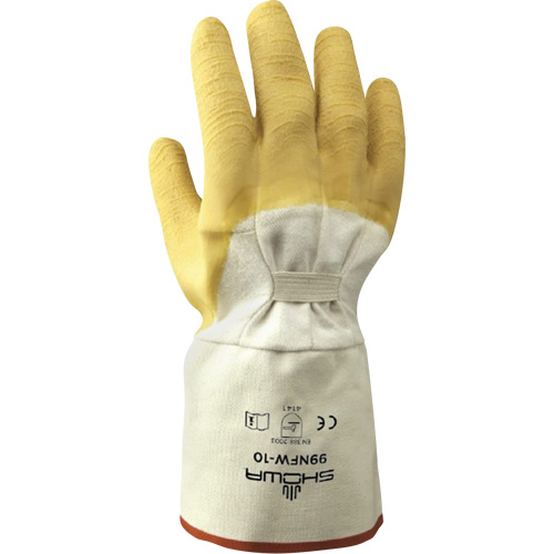 Gants robustes 99NFW, 10/Grand, R&ecirc;vetement Latex de caoutchouc, Enveloppe en Coton GTA Hardware Inc