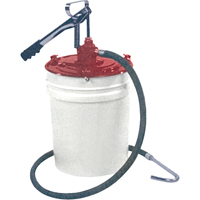Manual Lubrication Pumps - Dual Leverage Dispensers, Zinc, 2.6 oz./Stroke, Fits 5 gal. GTA Hardware Inc