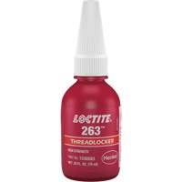Compos&eacute; de blocage 263 s&eacute;chage rapide, Rouge, &eacute;lev&eacute;, 10 ml, Bouteille GTA Hardware Inc