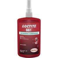Compos&eacute; de retenue Loctite 661, 250 ml, Bouteille, Jaune GTA Hardware Inc