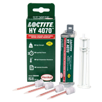 HY 4070 Structural Repair Hybrid Adhesive, Two-Part, Dual Cartridge, 11 g, Off-White GTA Hardware Inc
