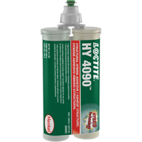 HY 4090 Structural Repair Hybrid Adhesive, Two-Part, Dual Cartridge, 400 g, Off-White GTA Hardware Inc