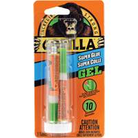 Colle cyanoacrylate en gel, 2 x 3 g, Tube, Transparent GTA Hardware Inc