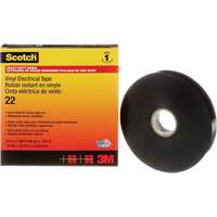 Ruban isolant en vinyle Scotch, 19 mm (3/4") x 33 m (108'), Noir, 10 mils GTA Hardware Inc