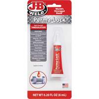 Perma-Lock Threadlocker, Red, High, 6 ml, Tube GTA Hardware Inc