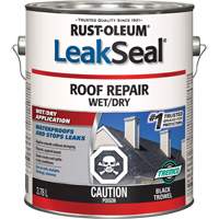 Produit de r&eacute;paration de toit sec/humide LeakSeal GTA Hardware Inc