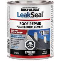 Produit de r&eacute;paration de toit sec/humide LeakSeal GTA Hardware Inc