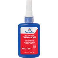 Adh&eacute;sif frein-filet, Rouge, &eacute;lev&eacute;, 50 ml, Bouteille GTA Hardware Inc